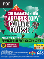 SRMC Advanced Knee Arthroscopy Course April