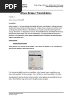 Altium Designer Tutorial Notes Winter 09