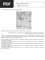 Lista - Modernismo e Vanguardas