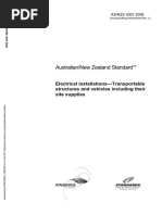 Aust Standard Electrical 3001-2008A1