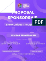 Proposal Sponsor Shout