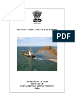 Dredging Guidelines For Major Ports 2021