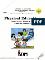 Physical Education: Quarter 3 - Module 3a: Festival Dances