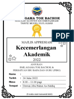 Buku Program Majlis Anugerah Kecemerlangan Smkatb