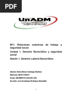 M11. Relaciones Colectivas de Trabajo y Seguridad Social Unidad 1. Derecho Burocrático y Seguridad Social Sesión 1. Derecho Laboral Burocrático