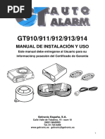 Alarma GT-910 MANUAL