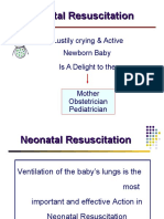 Neonatal Resuscitation