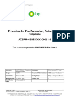 AzSPU SSOW Procedure For Fire Protection