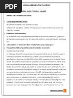 Quantity Surveying Notes Measurements-1