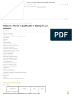 Protocolo e Informe de Cualificación de Desempeño para Autoclave