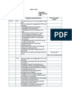 DAILY LOG. PMB Persalinan