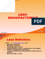 A Lean Manufacturing