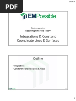 Lecture Integrations Constant Coordiante Lines and Areas