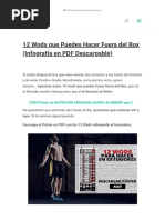 12 Wods Que Puedes Hacer Fuera Del Box (PDF Descargable) - SBEMW