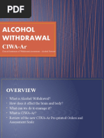 Alcohol Withdrawal