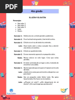 FLUIDEZ Teatro Leido 4to Grado El Leon y El Raton