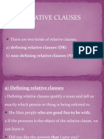 Relative Clauses