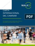 Carta para Caminar Walk21