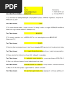 DCF Modeling Examplye Deal Gallagher Mohan