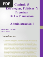 Actividad 6 - Estrategias, Políticas y Premisas de Planeación