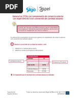 Complemento CCE ConConversion CFDI40 SAE80