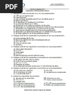 Practica Dirigida N01 Enunciado, Proposiciones Logicas. y Tablas de Verdad