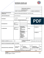 Micro Currículo Clasificación y Valoración de Puestos