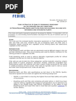 148395507416COD137 FEDIOL Code of Practice On The Purchase Conditions of FBE and Filter Aids - 9 January 2017