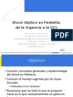 Shock Séptico en Pediatría de La Urgencia A La UCI