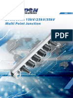 200A/600A 15kV/25kV/35kV Multi Point Junction