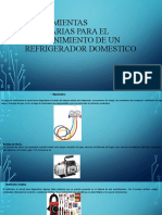 Herramientas Necesarias para El Mantenimiento de Un Refrigerador Version 2