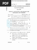 MTTM 005 Previous Year Question Papers by Ignouassignmentguru