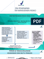 Program Manajemne Risiko BPOM - PPT 05012021