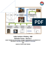 Des-Con 01 Basics of Strength of Material - Weld Design