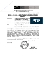 Informe Policial Usurpacion de Terreno