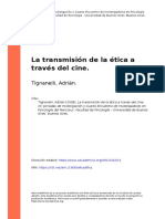 Tignanelli, Adrián (2008) - La Transmisión de La Ética A Través Del Cine