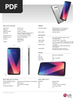 LG V30 - Spec Sheet - EN