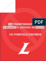 El Partido Liberal Propondrá Su Propia Reforma A La Salud para "Fortalecer El Sistema y No "Arrasarlo"