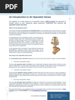 An Introduction To Air Operated Valves