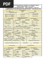 Formulario Matricula