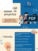 Aprendizaje Basado en Proyectos ABP