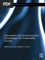 (Advances in Tourism) Alisha Ali, Andrew J. Frew - Information and Communication Technologies For Sustainable Tourism (2012, Routledge) - Libgen - Li