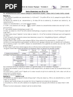 Serie D'exercices Sur C5 Et C6: IA Kédougou - Cellule Mixte Des Sciences Physiques - Terminale S 2019-2020