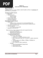 Chapter One System and Network Administr