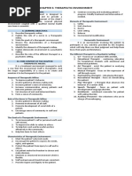 Chapter 5 Therapeutic Environment