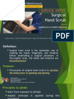 Updated PPT Surgical Hand Washing