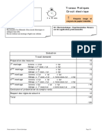 TP Circuit Electrique