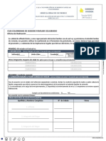 Formato Declaracion de Estado Civil y Condicion Especial SFV