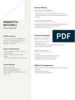 Beige Modern Theatre Resume