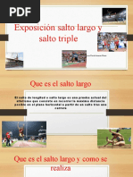 Exposición Salto Largo y Salto Triple